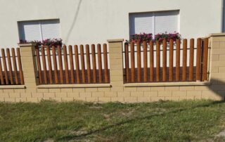 Alumínium kerítés építés